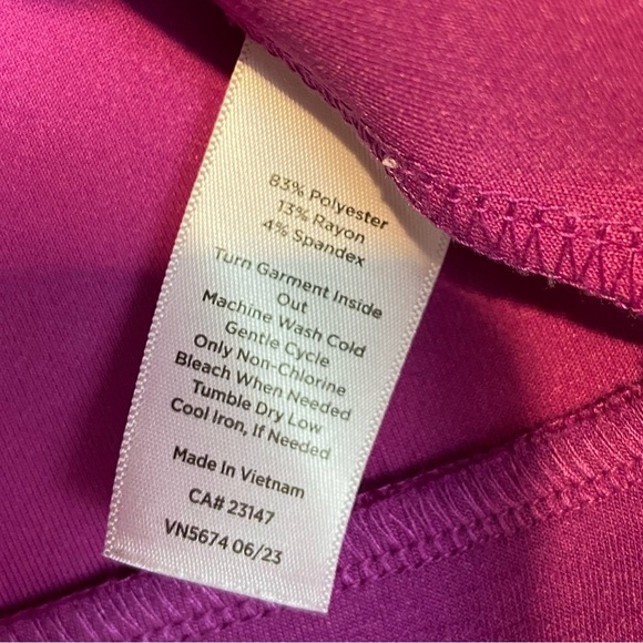 T by Talbots Comfy Athleisure Cozy Sweatshirt - Picture 4 of 5